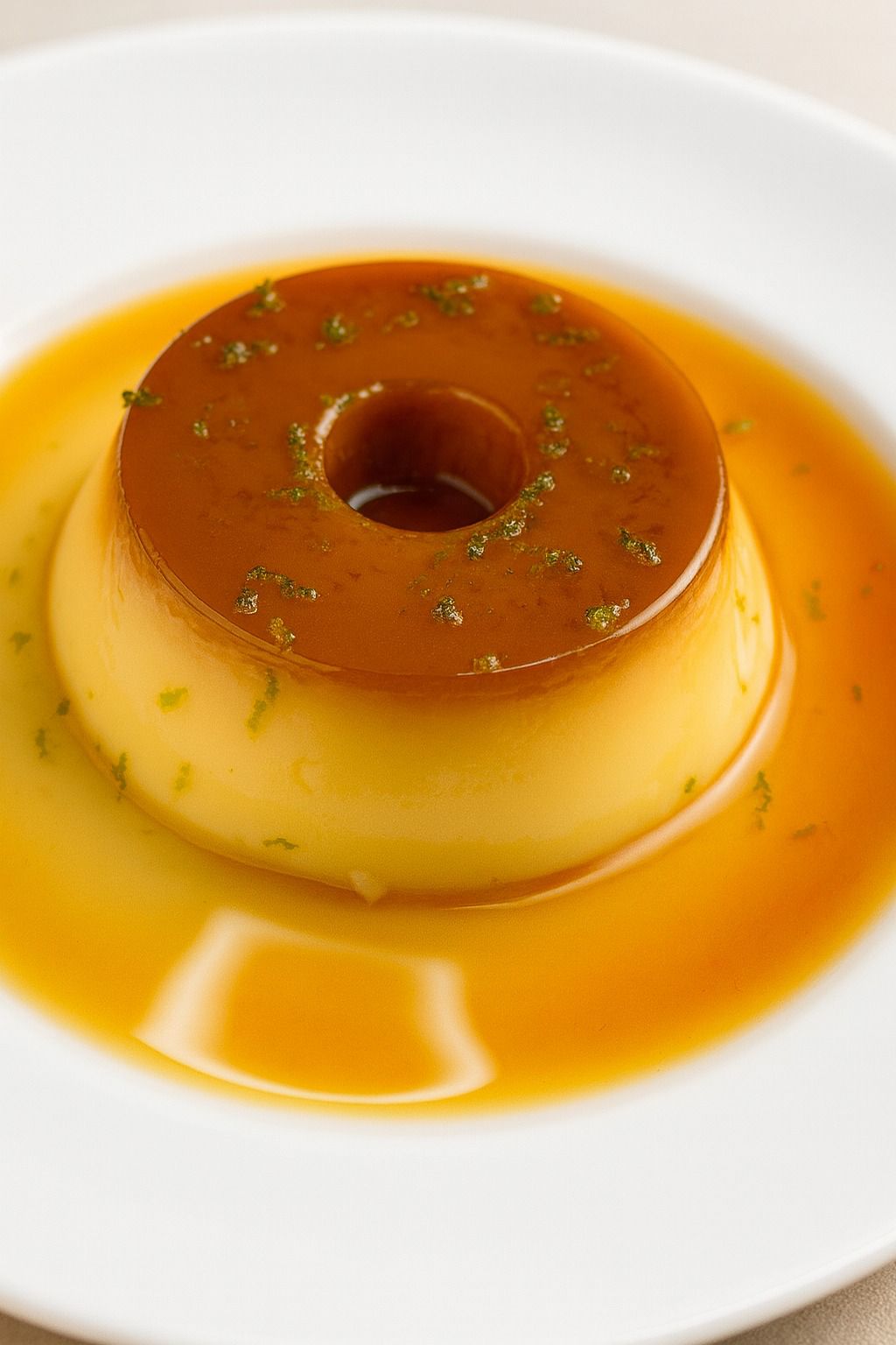 Pudim ao perfume se Limão