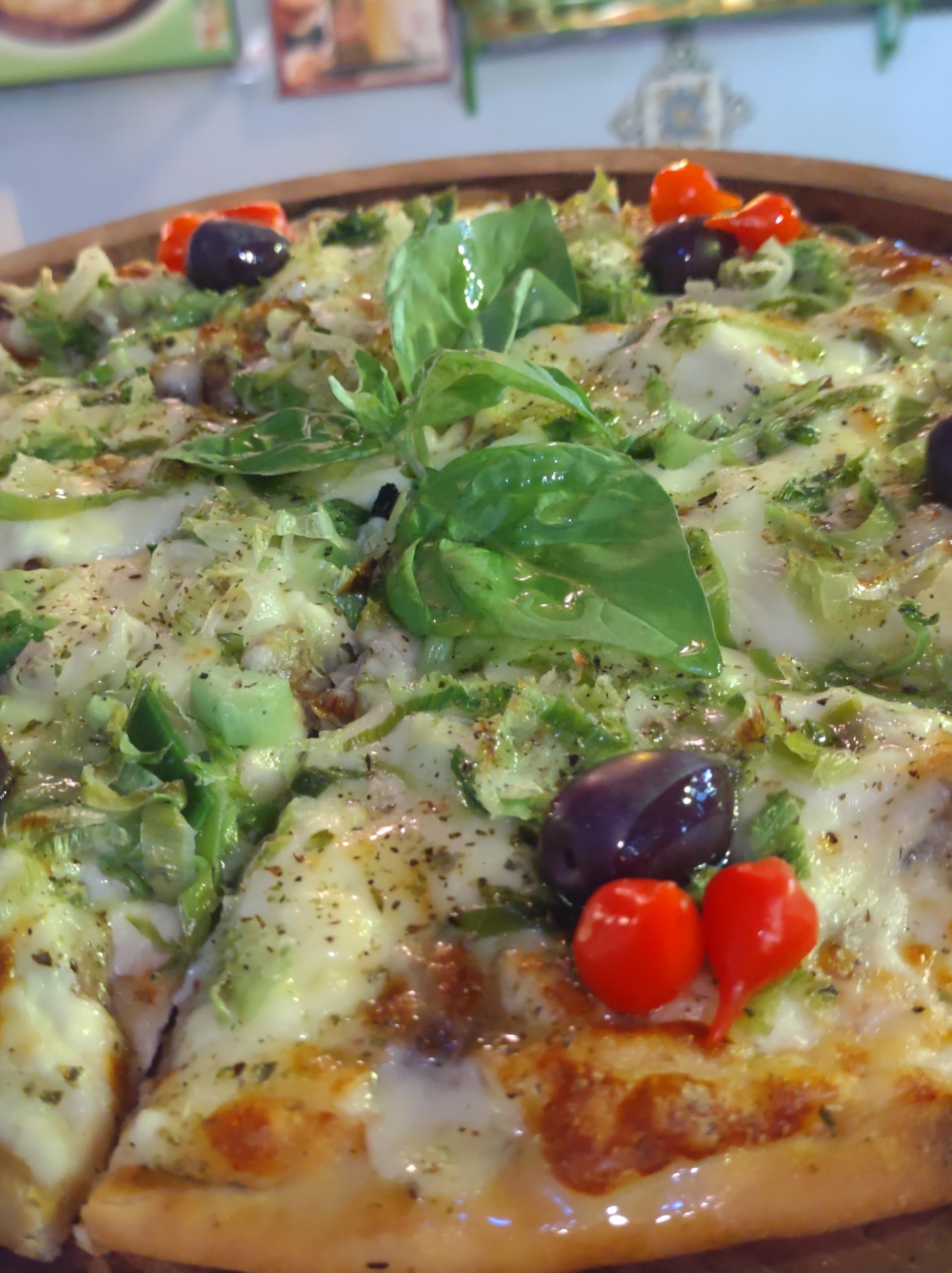 Filé com alho poró 