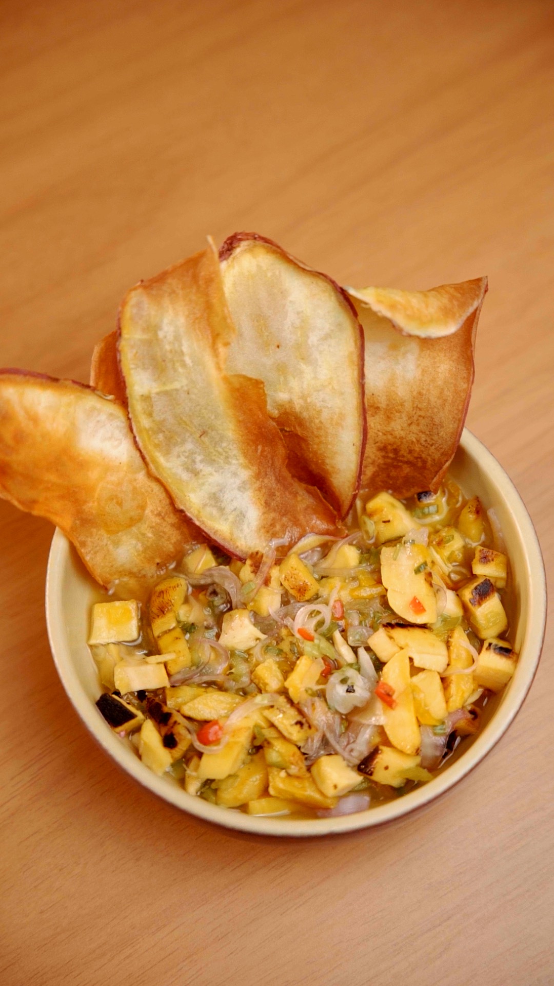 Ceviche de banana da terra